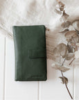 Leather Women's Purse - Pine