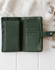 Leather Women's Purse - Pine