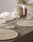 Round Palm Fibre Placemat