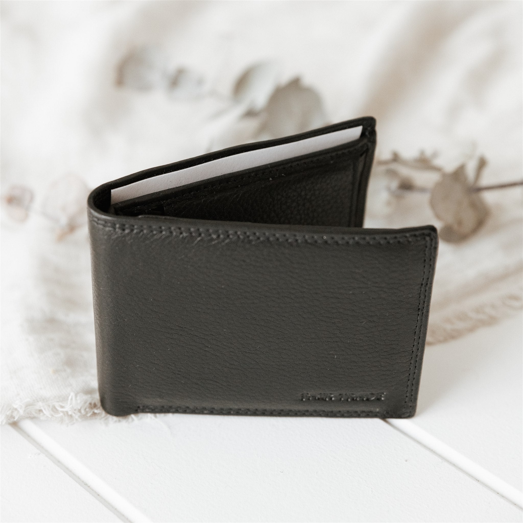 Black Leather Wallet