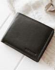 Black Leather Wallet