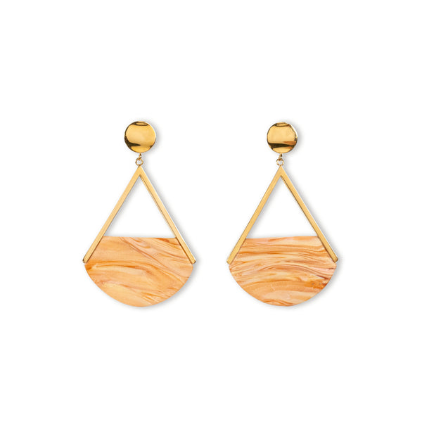 Desert Sand Earrings - Gold