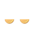 Faith Like a Mustard Seed Stud Earrings - Gold