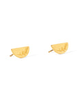 Faith Like a Mustard Seed Stud Earrings - Gold