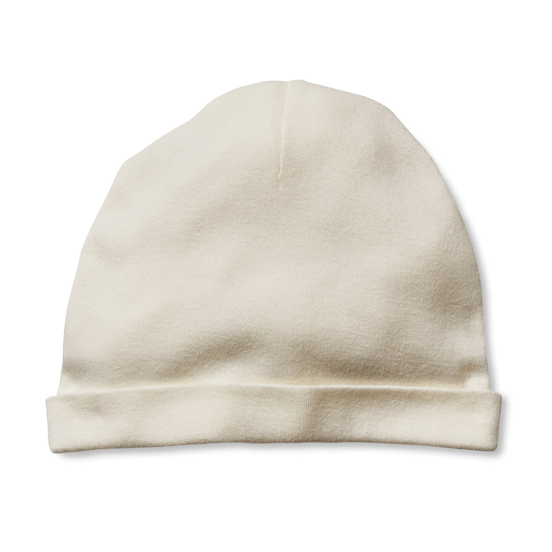 Double Layer Beanie - Natural White