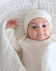 Soft Muslin Baby Wrap - White