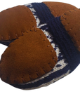Hand Knitted Slippers 100% Pure NZ Wool - Navy Blue
