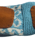 Hand Knitted Slippers 100% Pure NZ Wool - Navy Blue