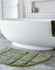 Arch Deco Bath Mat - Green