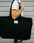 The Hauler Bag - Black - Mustard - Natural