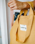 The Hauler Bag - Black - Mustard - Natural