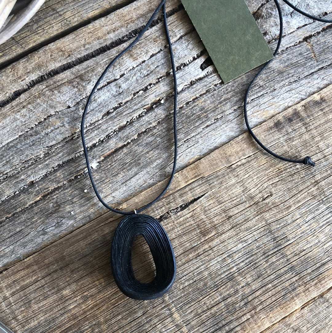 Myka Necklace - Black