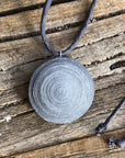 Nava Necklace - Smoke Grey