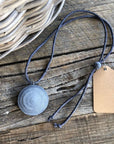 Nava Necklace - Smoke Grey
