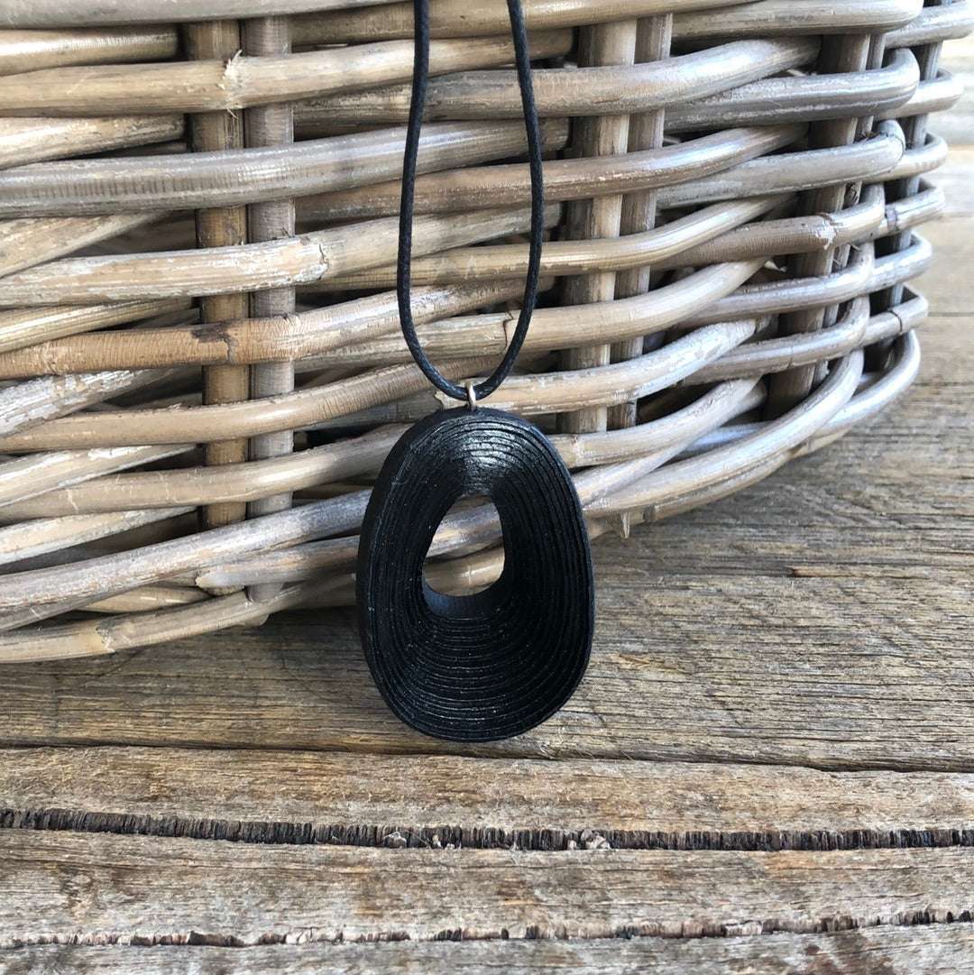 Myka Necklace - Black