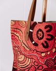 Damien and Yilpi Marks Shoulder Tote