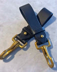 Leather & Brass Belt Hangar Snap