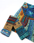 Cotton Tea Towel Indigenous Artist Print by Julie Woods