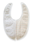 Un-dyed Organic Cotton Adjustable Baby Bib