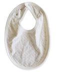 Un-dyed Organic Cotton Adjustable Baby Bib
