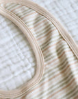 Un-dyed Organic Cotton Adjustable Baby Bib