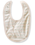 Un-dyed Organic Cotton Adjustable Baby Bib