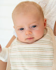 Un-dyed Organic Cotton Adjustable Baby Bib