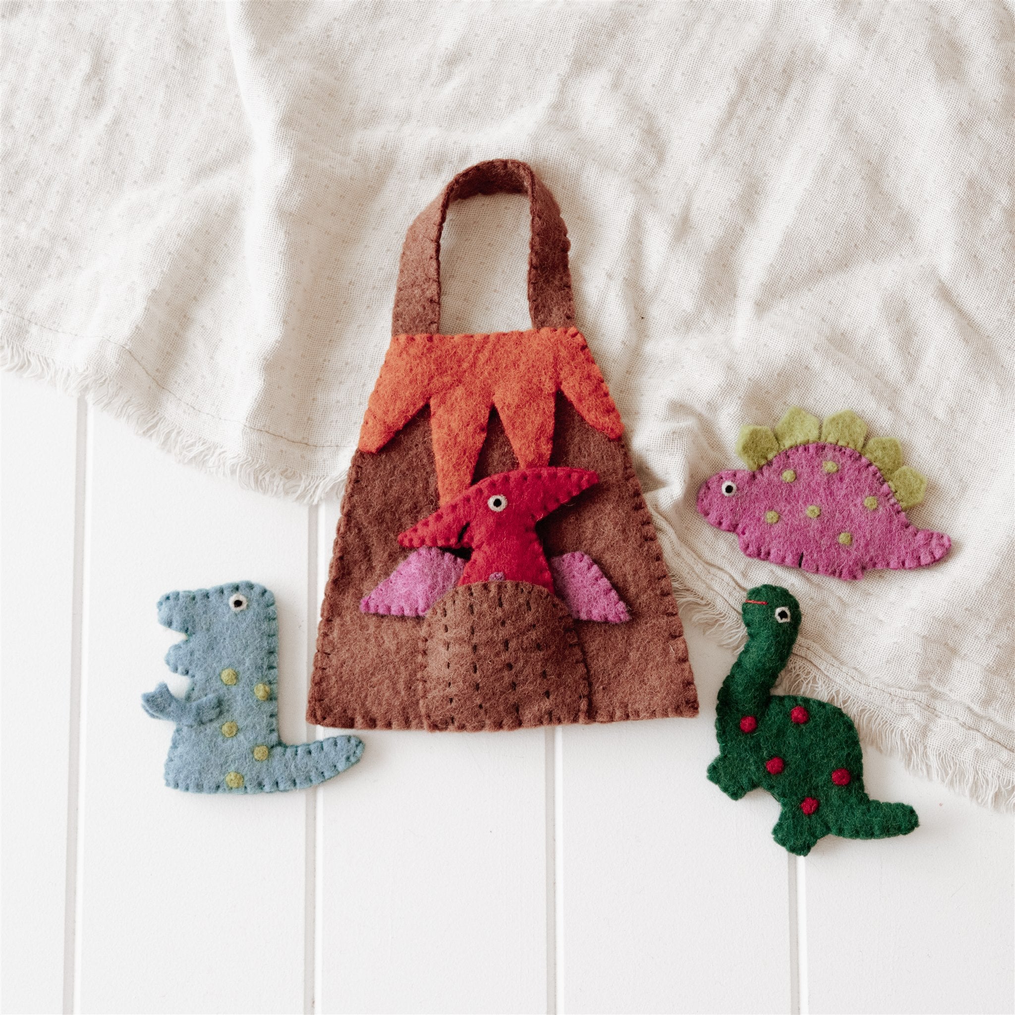 Dinosaur Finger Puppets, Stocking Filler, Kids Toys, Dinosaur Gift, Gifts  for Boys