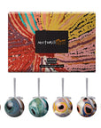 Aboriginal Art Christmas Baubles 6 Pack