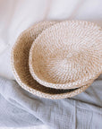 Round Jute Bowls - Natural