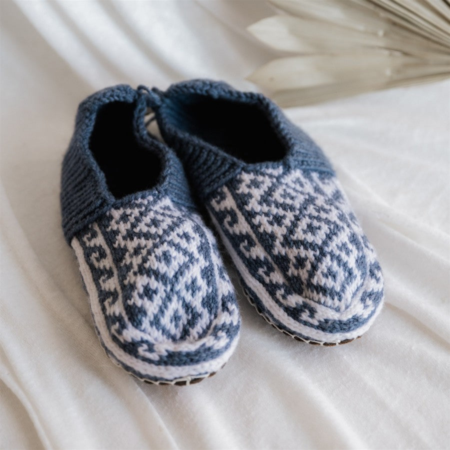 Knitted wool slippers new arrivals