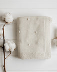 Alpaca Baby Blanket - Cream - The Fair Trader
