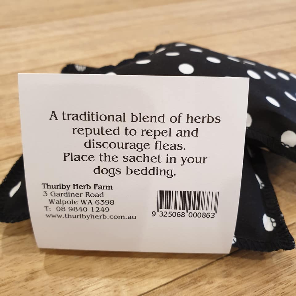 Australian Made Pet Products Thurlby Herb Farm Deluxe Dog Flea