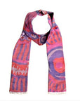 Murdie Nampijinpa Morris 'Two Dogs Dreaming' Fine Modal Scarf - The Fair Trader