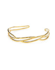 Walk on Water Cuff Bracelet - Gold