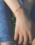 Walk on Water Cuff Bracelet - Gold