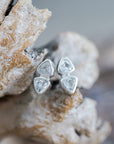 Earrings White Topaz