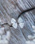Earrings White Topaz