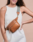 Crossbody Vegan Stromboli Leather