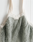 Organic Cotton String Shopping Bag - Long Handle - The Fair Trader