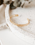 Faith Like a Mustard Seed Bangle - Gold