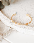 Faith Like a Mustard Seed Bangle - Gold