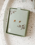 Eden Leaf Stud Earrings