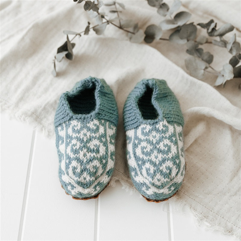 Light blue slippers store