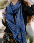 Fine Modal Scarf by Cedric Varcoe 'Ngarrindjeri Country'