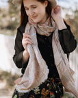 Fine Modal Scarf by Josette Papajua 'Jilamara'