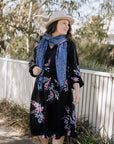 Fine Modal Scarf - Indigenous Artist Daphne Napurrula Marks