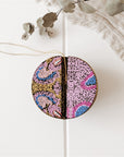 Indigenous Art Honeycomb Christmas Ball - Andrea Adamson