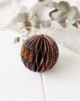 Indigenous Art Honeycomb Christmas Ball - Andrea Adamson