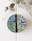 Indigenous Art Honeycomb Christmas Ball - Cedric Varcoe